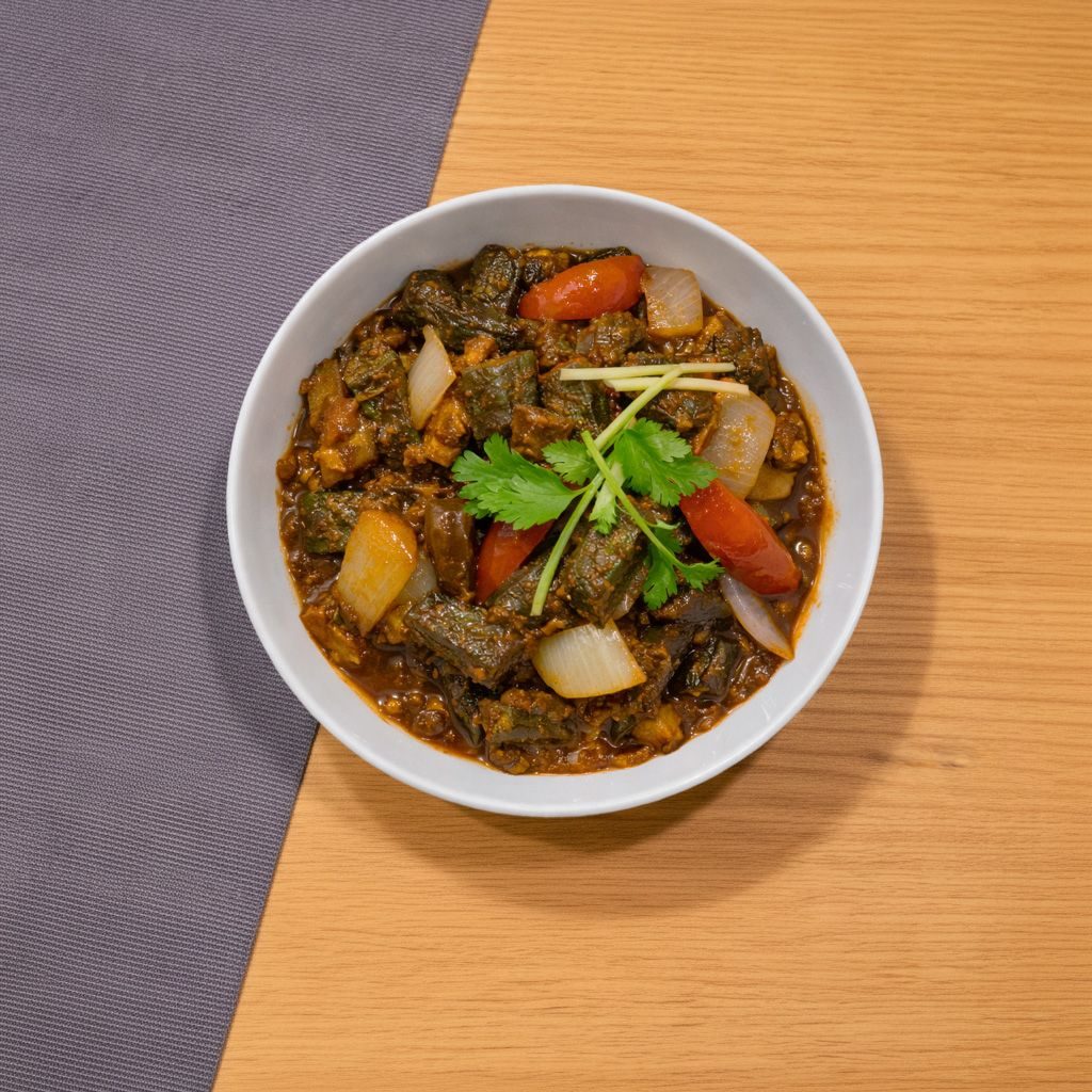 Kadhai Bhindi.