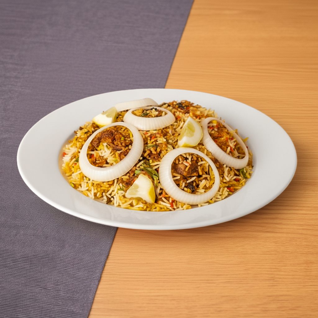 Special Nawabi Biryani.