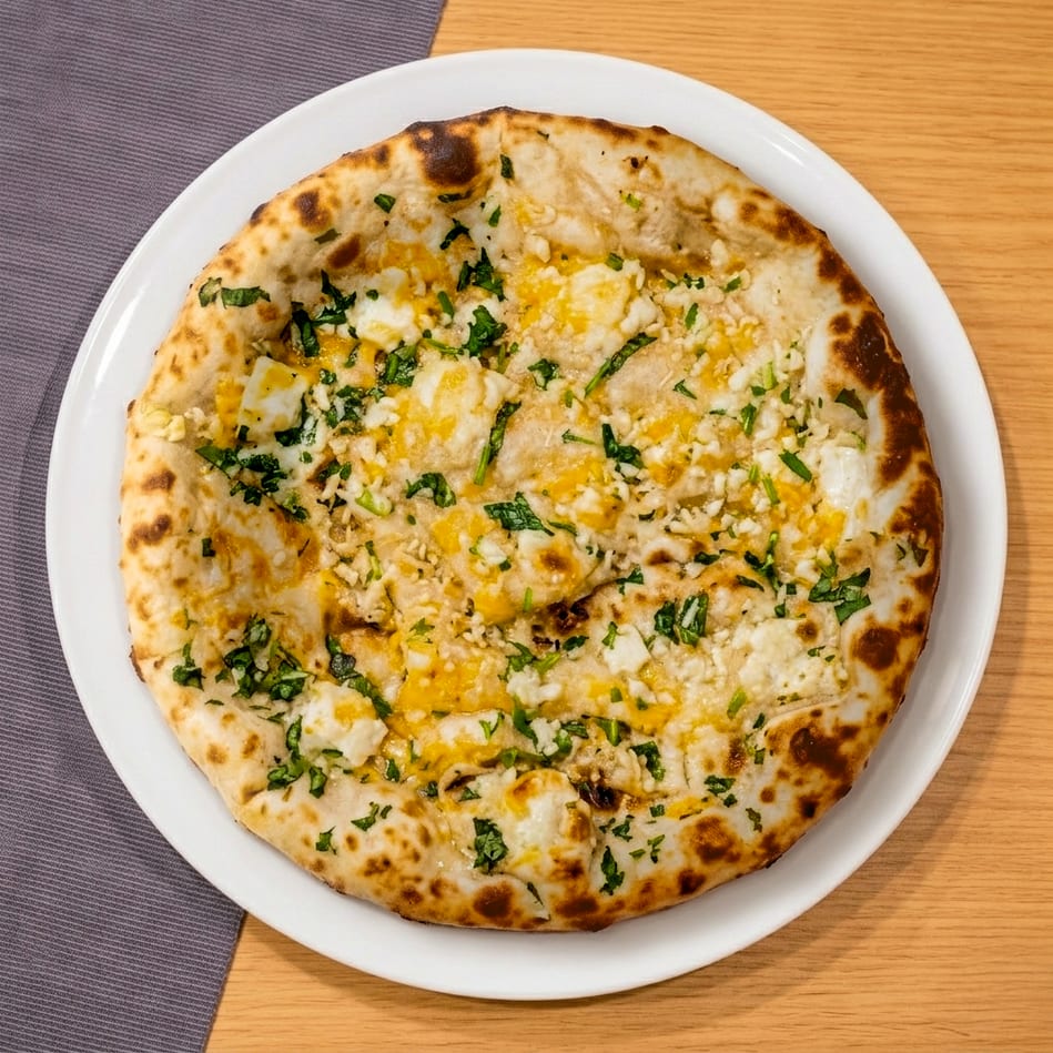 Garlic & Cheese Naan.