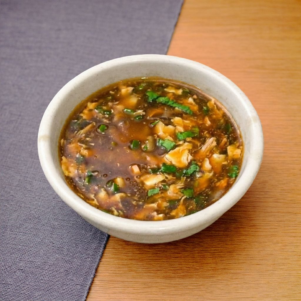 Chicken Manchow Soup.