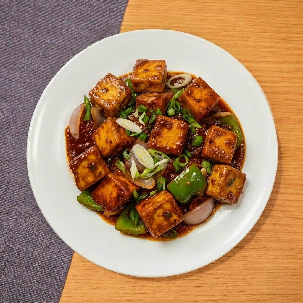 Chilli Paneer.