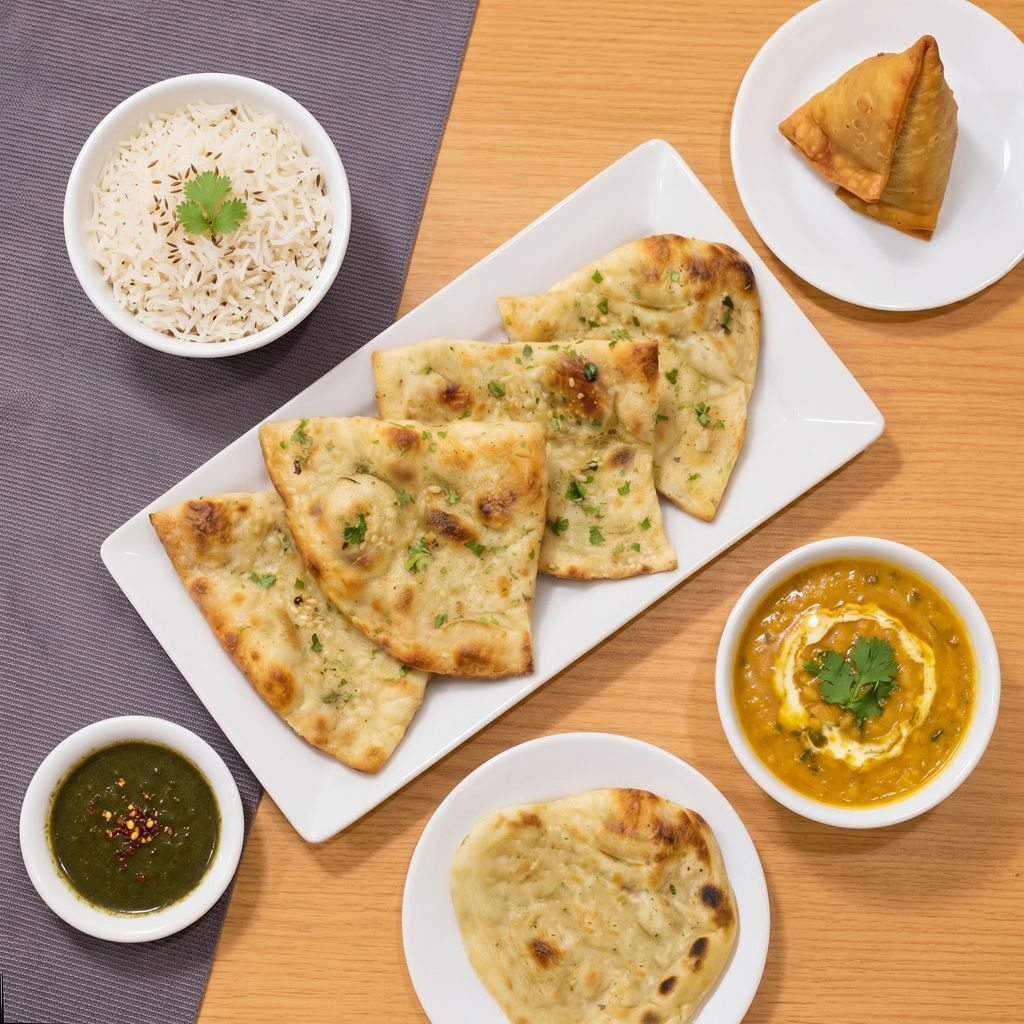 Garlic Naan.