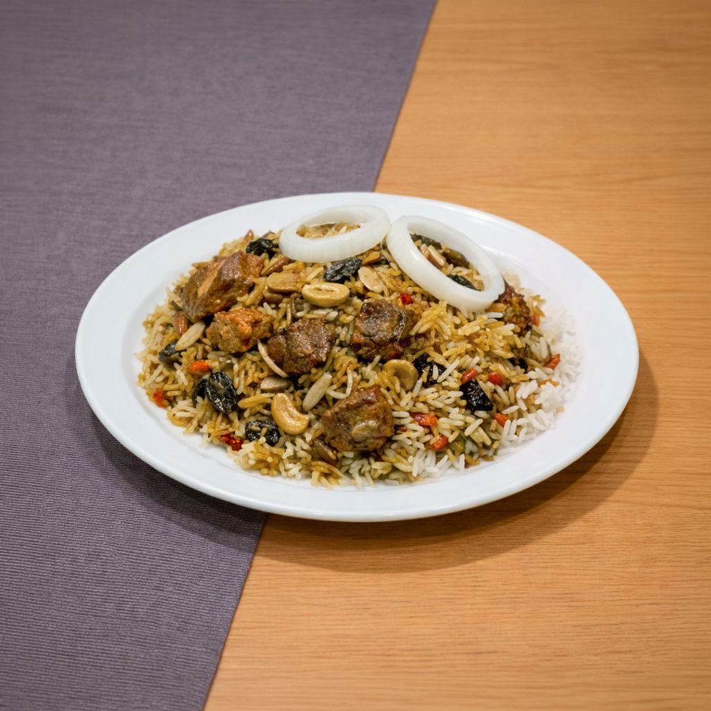 Beef Biryani.