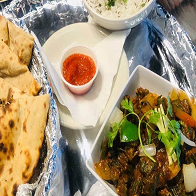 Kadhai Bhindi.